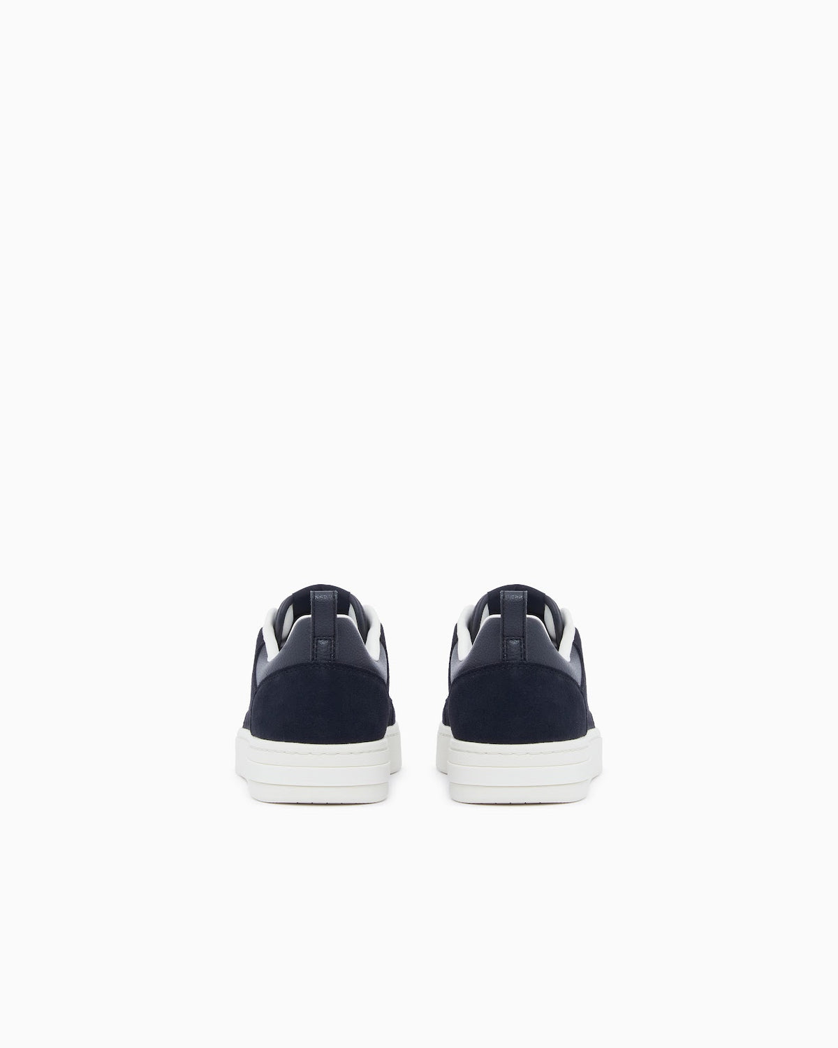 Zapatillas London de piel lisa y ante con monograma