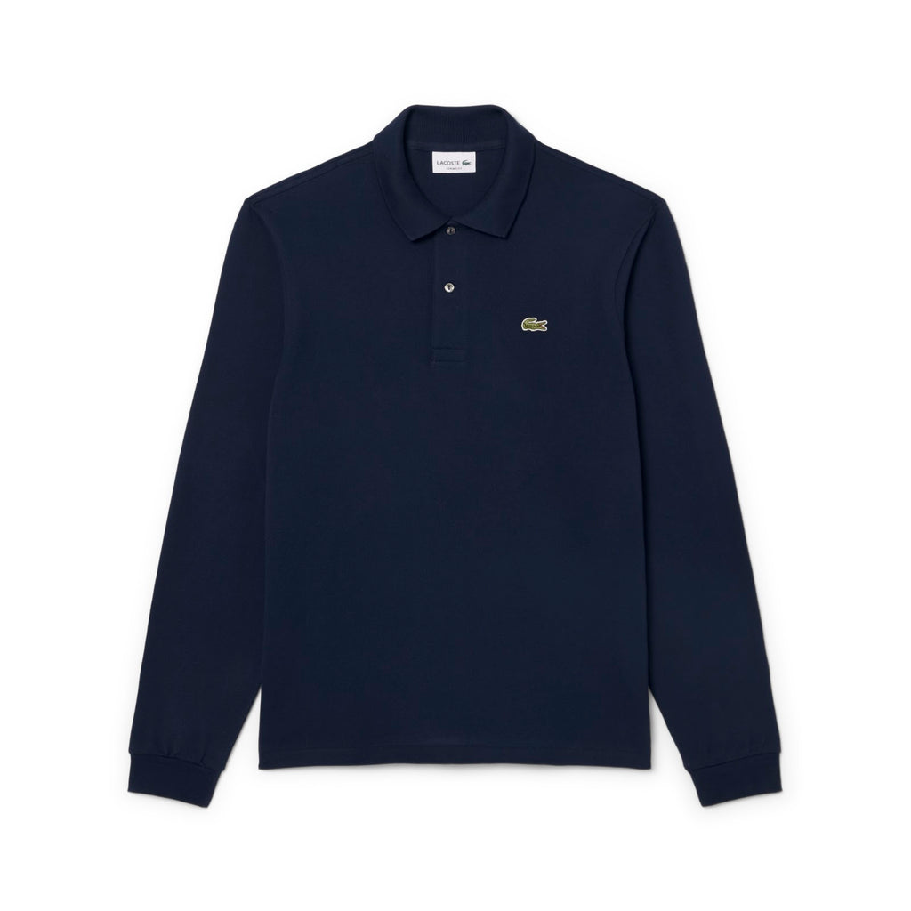 Polo de corte clásico de manga larga L.12.12