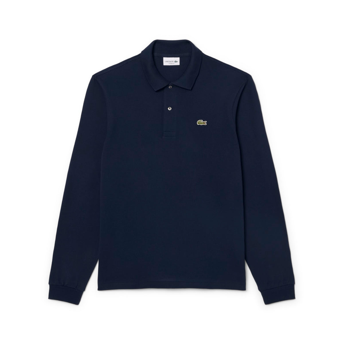 Polo de corte clásico de manga larga L.12.12