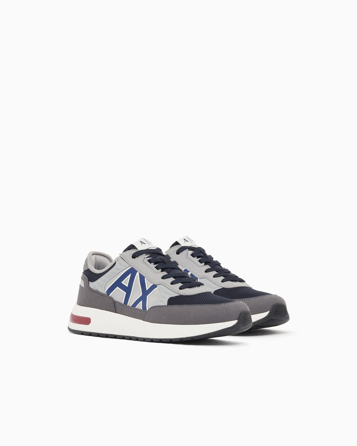 Zapatillas de nailon ripstop y microante con suela de goma - Gris