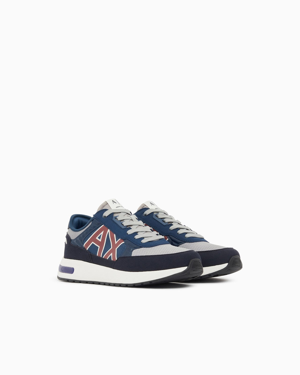Zapatillas de nailon ripstop y microante con suela de goma - Azul