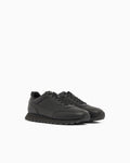 Zapatillas con textura granulada - Negro