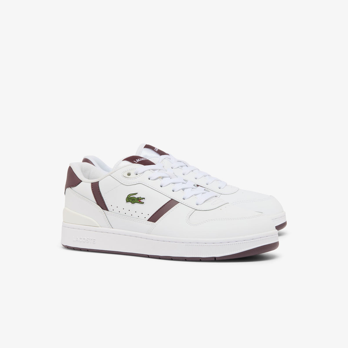 Zapatillas de hombre T-Clip Set de piel - Blanco (2G1)