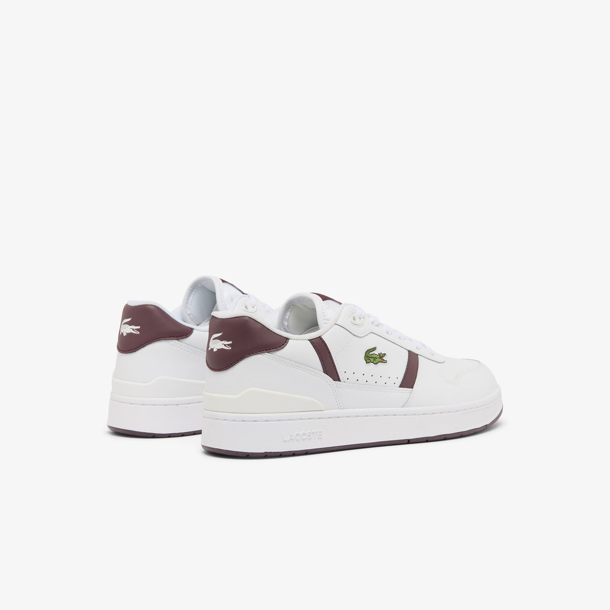 Zapatillas de hombre T-Clip Set de piel - Blanco (2G1)