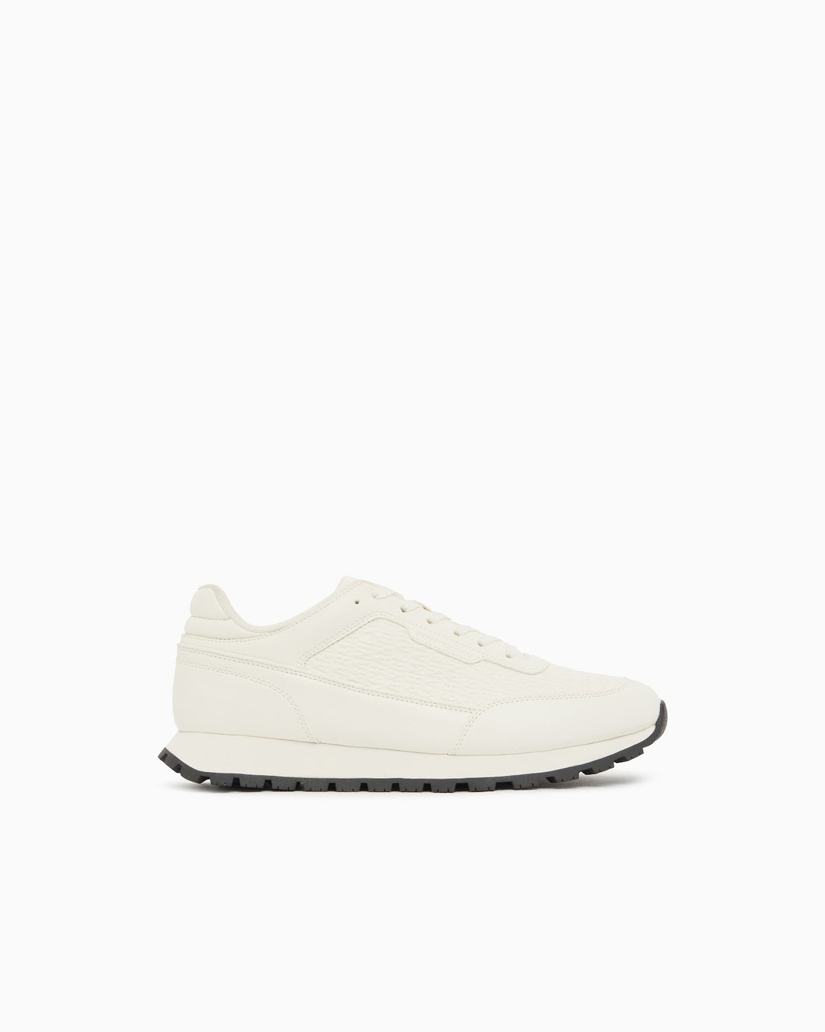 Zapatillas con textura granulada - Blanco