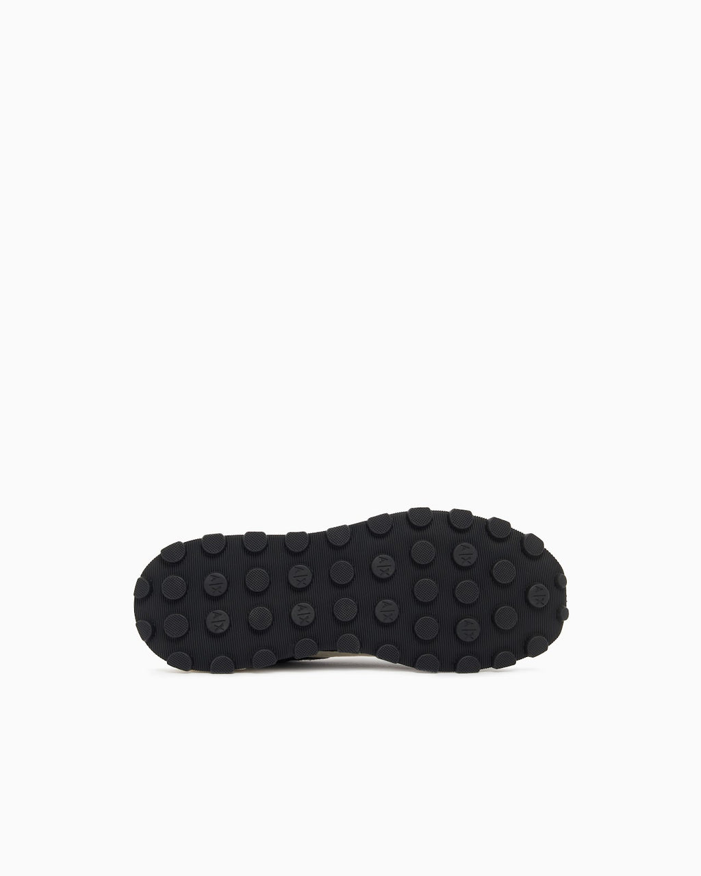 Zapatillas de ante y malla con logotipo y suela de goma