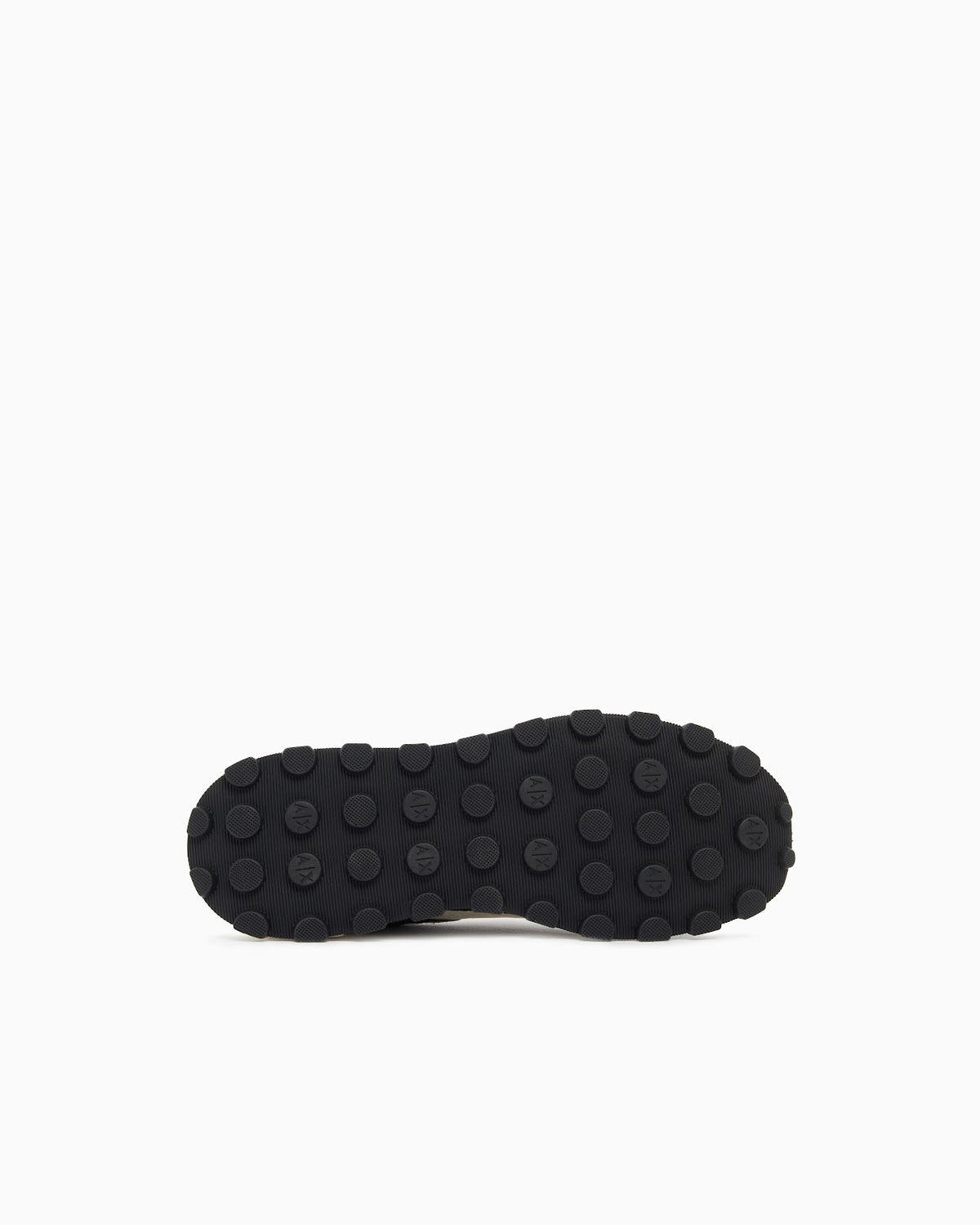 Zapatillas de ante y malla con logotipo y suela de goma