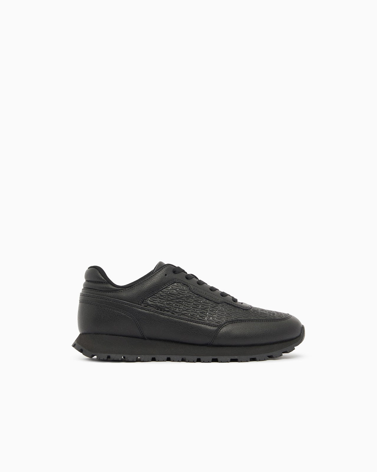 Zapatillas con textura granulada - Negro