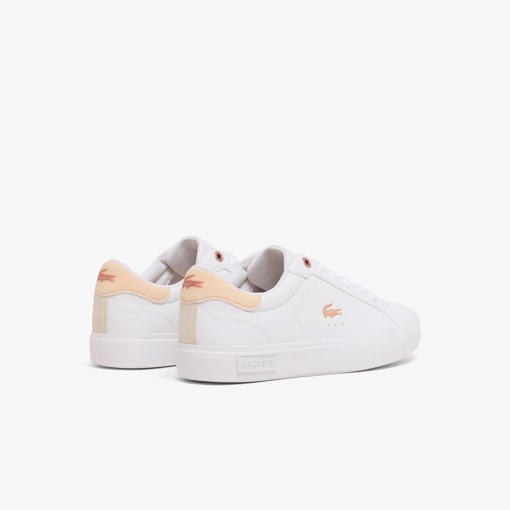 Zapatillas juveniles Powercourt - Blanco y rosa
