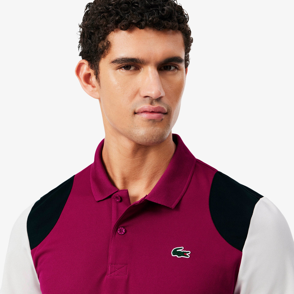 Polo deportivo con bloques de color Ultra Dry