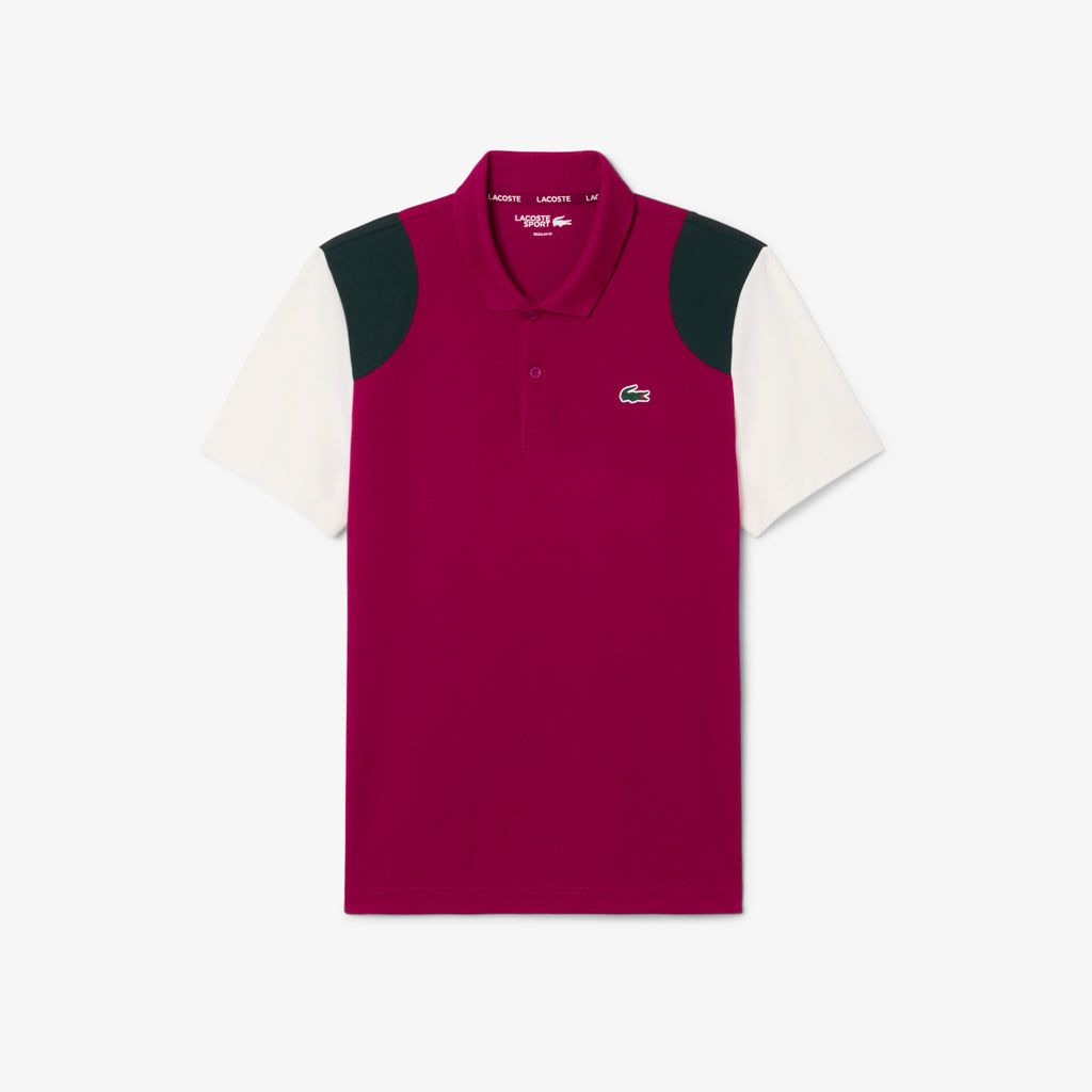 Polo deportivo con bloques de color Ultra Dry