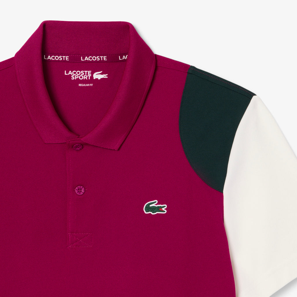 Polo deportivo con bloques de color Ultra Dry