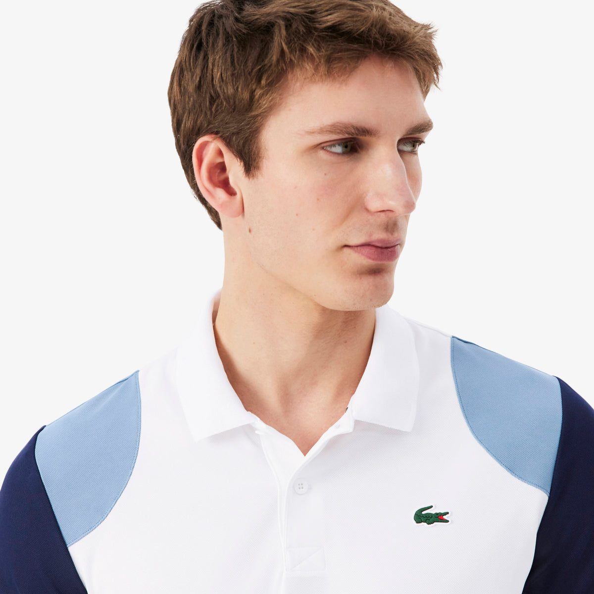Polo deportivo con bloques de color Ultra Dry
