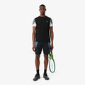 Pantalón corto deportivo hidrófugo negro