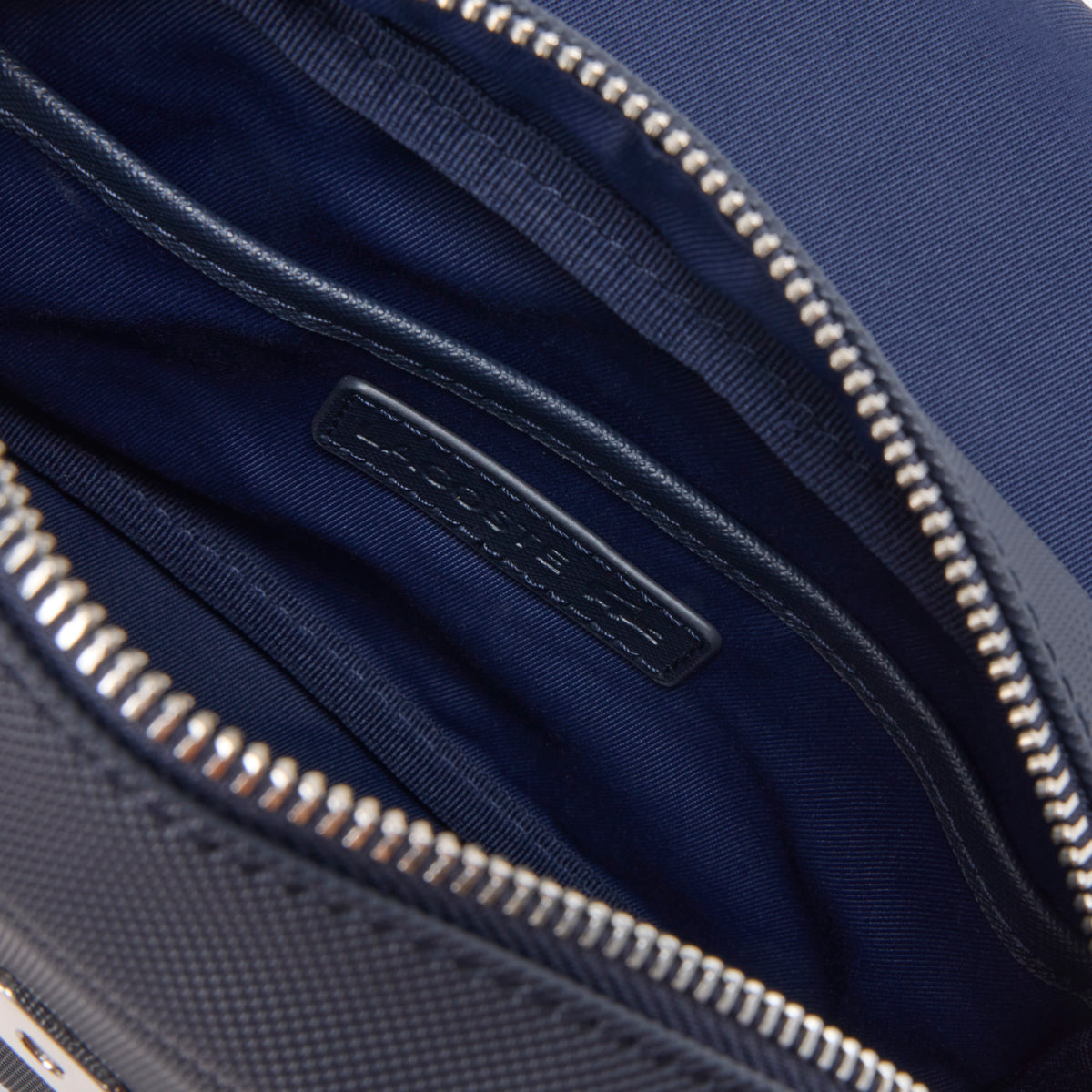 Bolso de reportero clásico navy