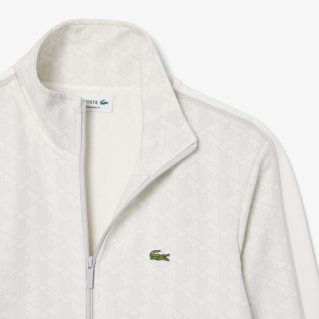 Chaqueta de chándal con cremallera de jacquard Paris
