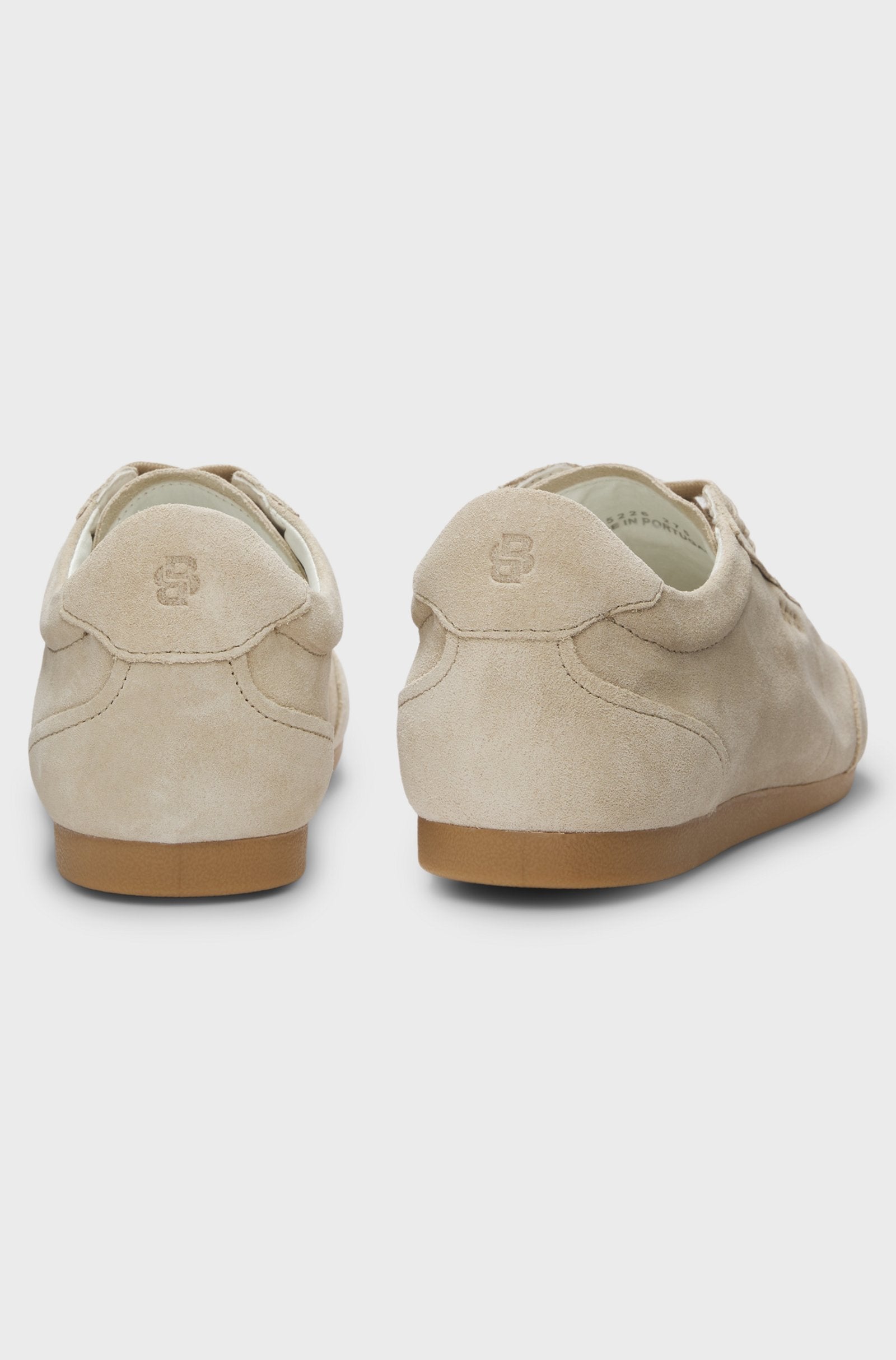 Deportivas de ante Hugo Boss