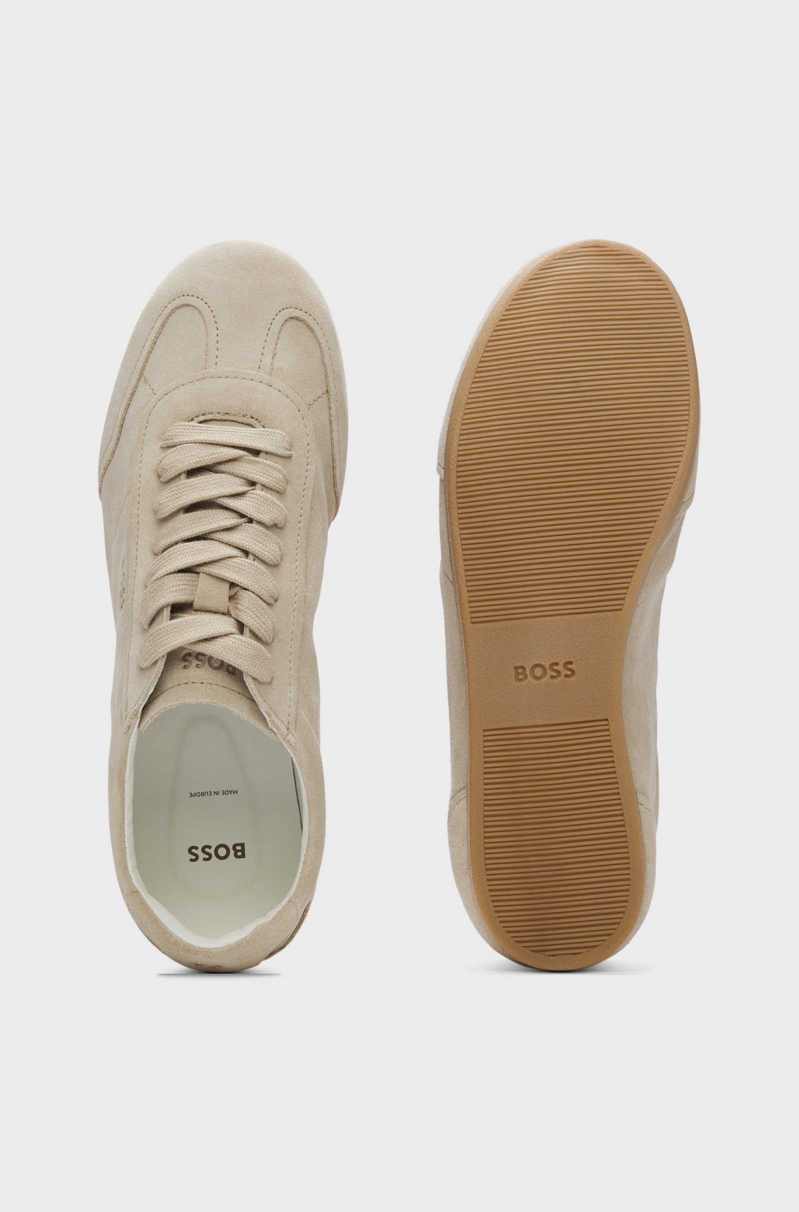 Deportivas de ante Hugo Boss